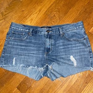 luck brand denim shorts!